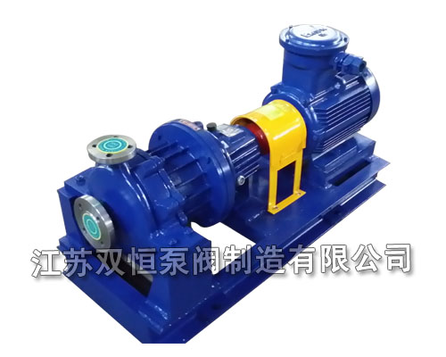 高溫磁力泵為何不能在有壓力的系統中使用